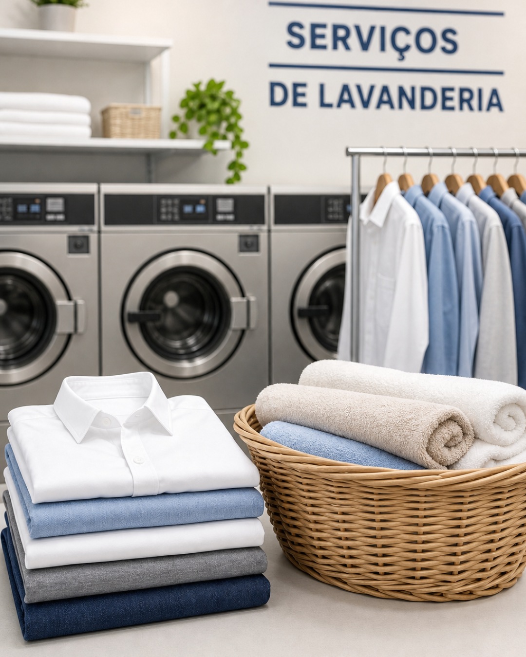 W$ 300,00 em serviços de lavanderia