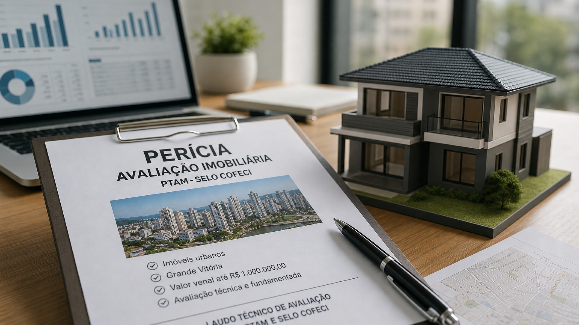 PERÍCIA - AVALIACAO IMOBILIÁRIA - PTAM SELO COFECI